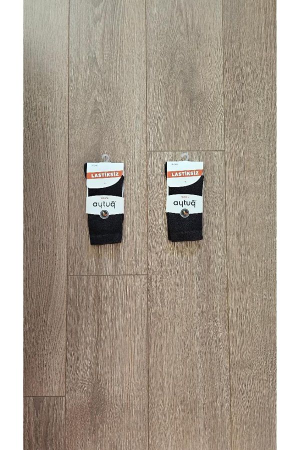 Aytuğ-Health Group 2 Ζεύγη Καφέ Μπαμπού Elasticless Relax Socket Socket - 51002 1
