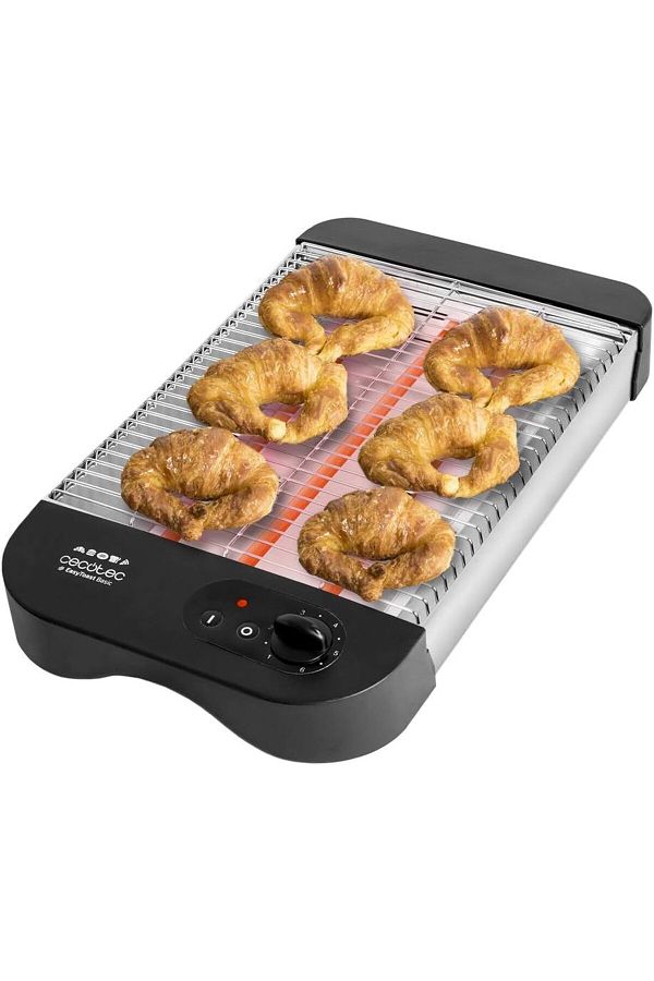 CECOTEC-Easytoast Basic Turbo, Horizontal Toaster, 900 W 1