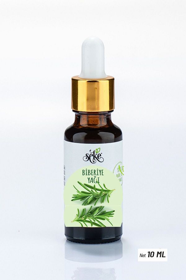 SEKE-Pure Rosemary Oil Glass Bottle with Dropper 1