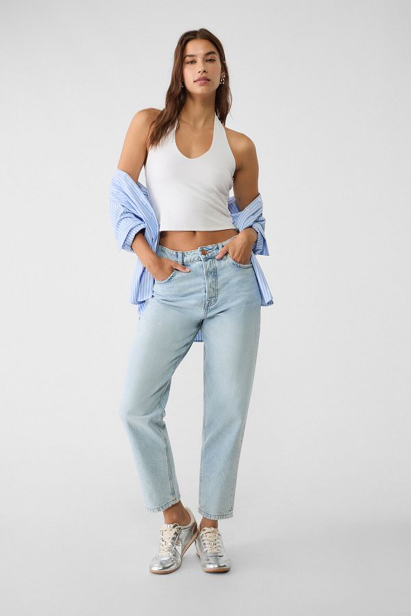 Stradivarius jeans mom hotsell