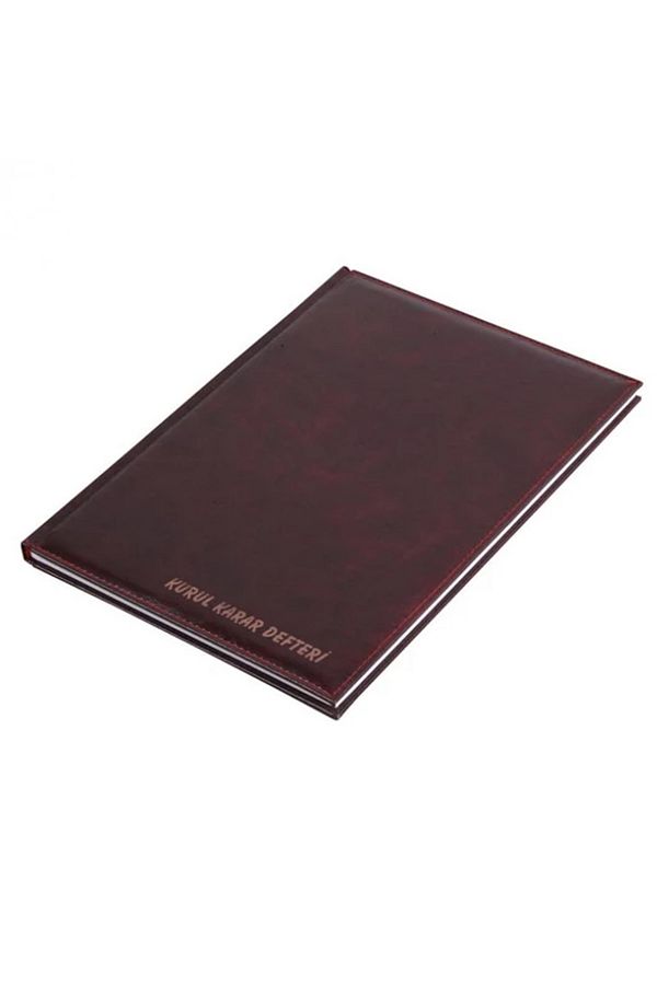 Gülpaş-Gülpaş Board Decision Notebook Faux Leather Bound 100 Sheets 1