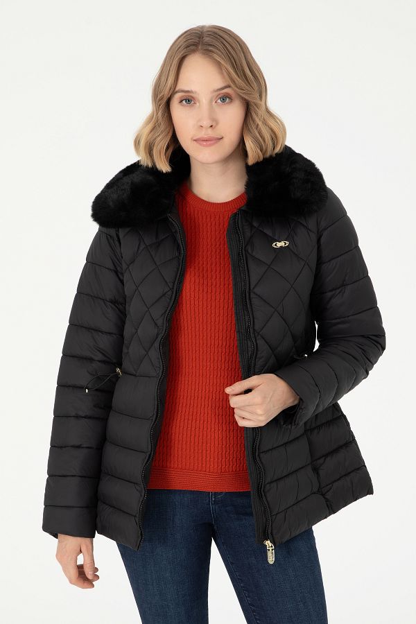 U.S. Polo Assn. Winter Jacket Black Not specified Trendyol