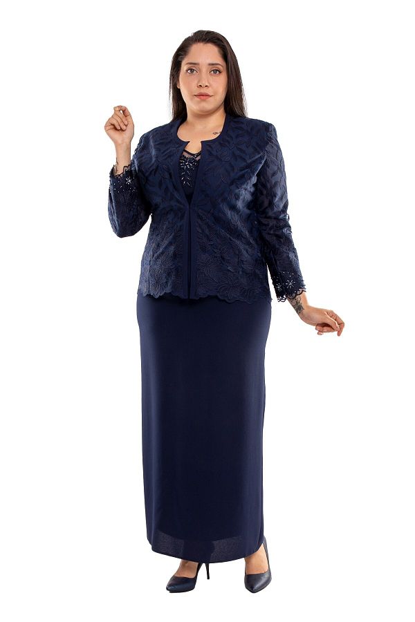 Dress and jacket sets plus size outlet