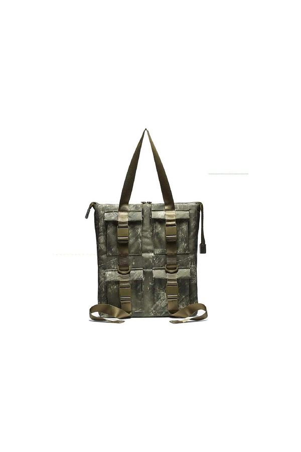 Nike Canvas Pocket Printed Tote Olive Bag Ba6378 395 Trendyol