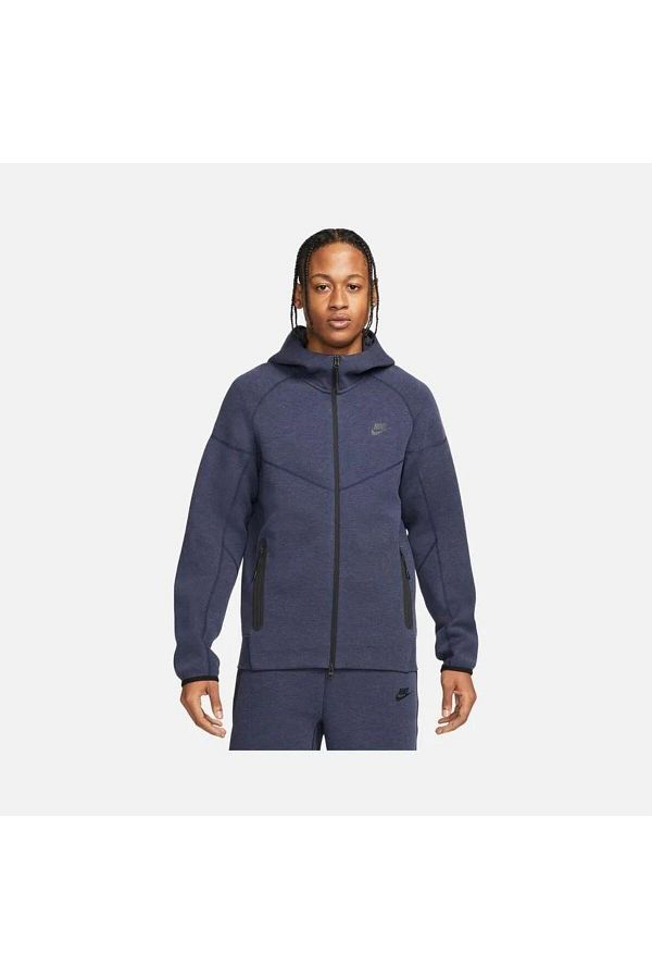 Navy blue nike tech fleece store