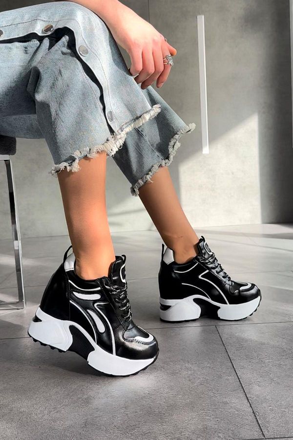 Stylish wedge sneakers discount