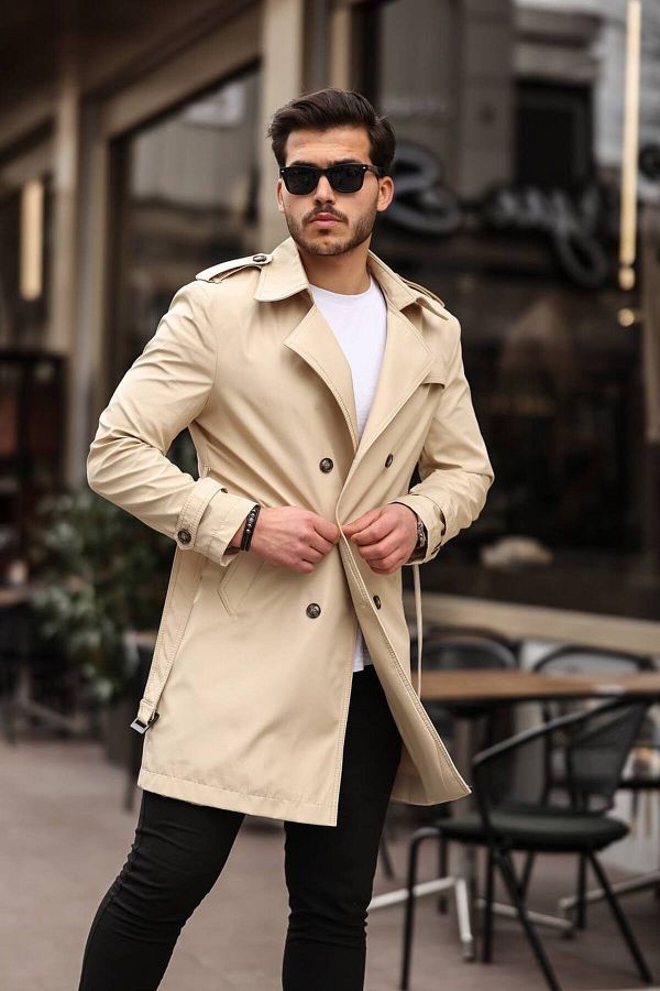Men's waterproof trench coats shop
