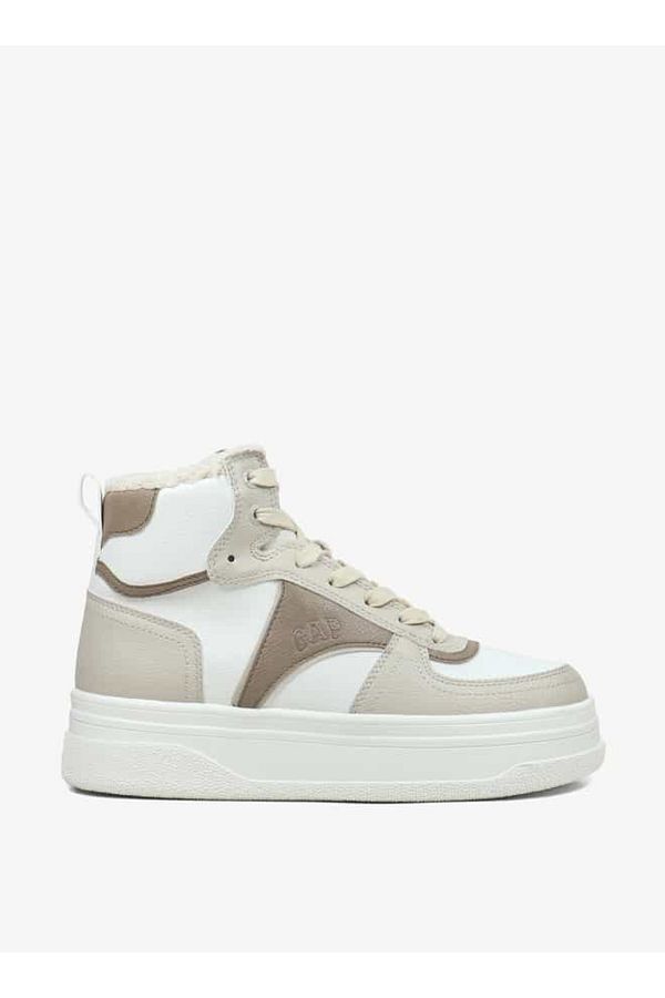 GAP-Women's High Top Sneakers with Lace-Up Closure - Paradise Cup Mid W 1