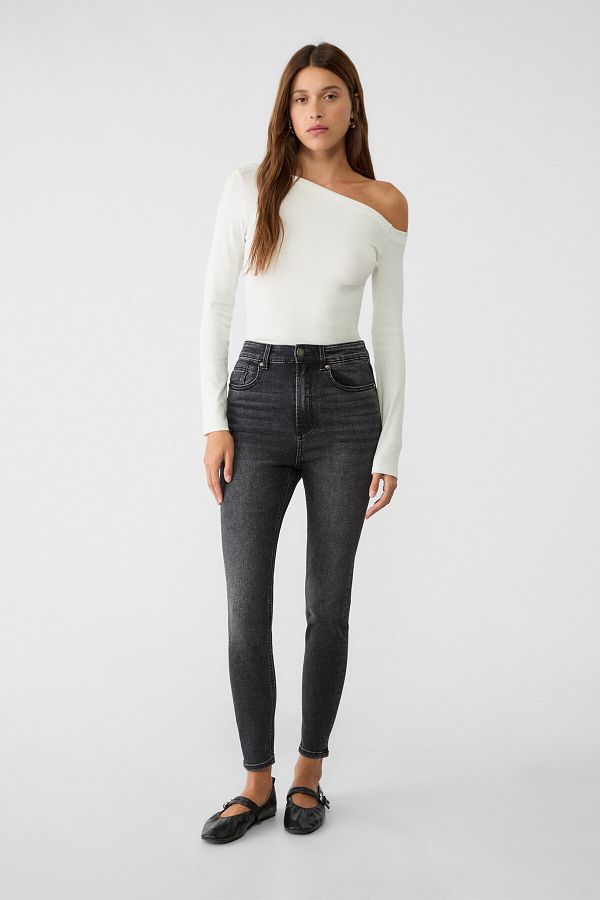 Stradivarius 1450 Super High Waist Skinny Jeans Trendyol