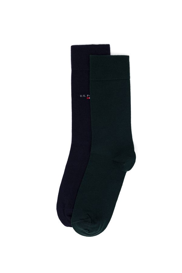 U.S. Polo Assn.-Мъжки зелени чорапи 50274165-VR054 1