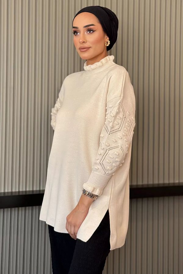 Tunik turtleneck top