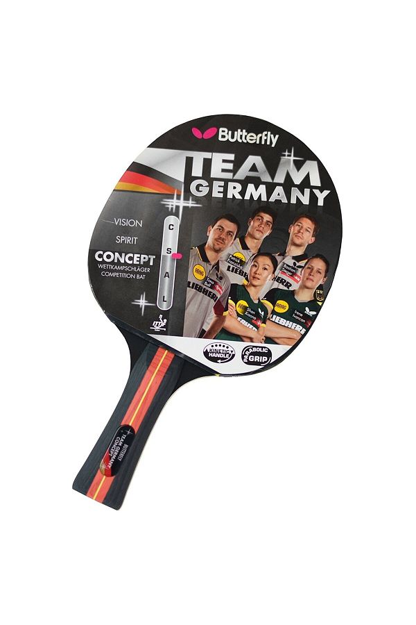 BUTTERFLY-Team Germany 85090 Model Concept P.P. Table Tennis Racket 1