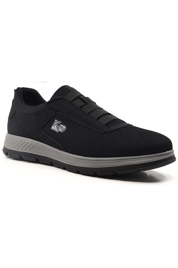K NG PAOLO King Paolo D1092 Black Flex Walk Men s Shoes Trendyol
