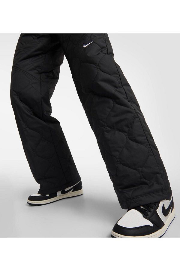 Nike essentials black loose fit sweatpant shop