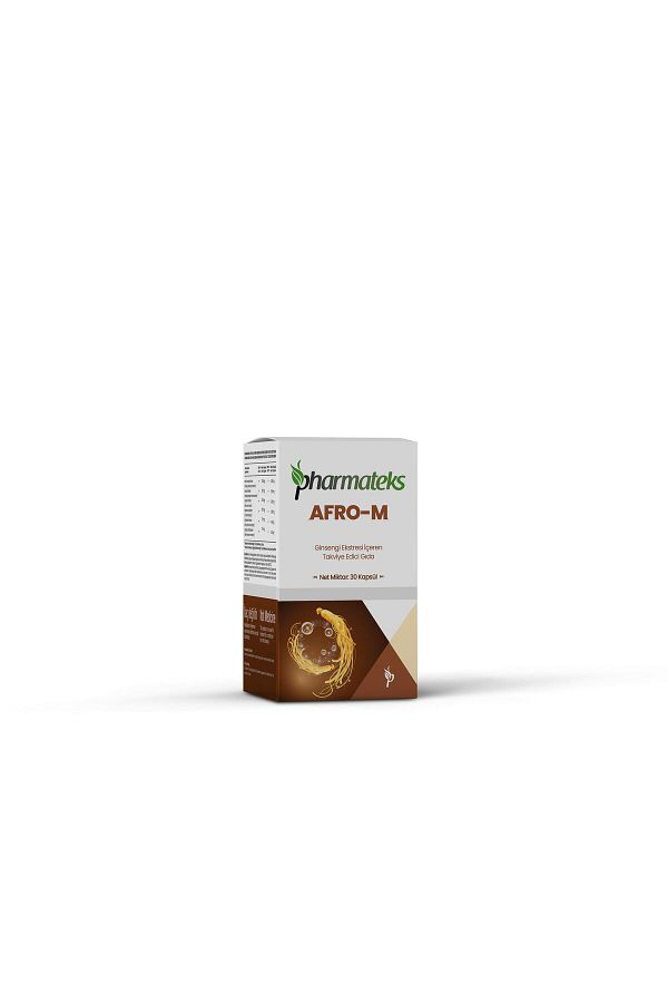 Pharmateks-Afro-M Korean Ginseng Extract - 30 Capsules Food Supplement 1