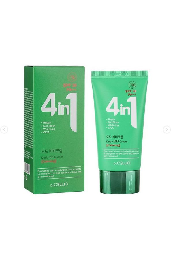 CELLIO-Dr.Cellio Foundation Bb Face Cream 4 in 1 Dodo Bb Cream, 50 ml Calming 1