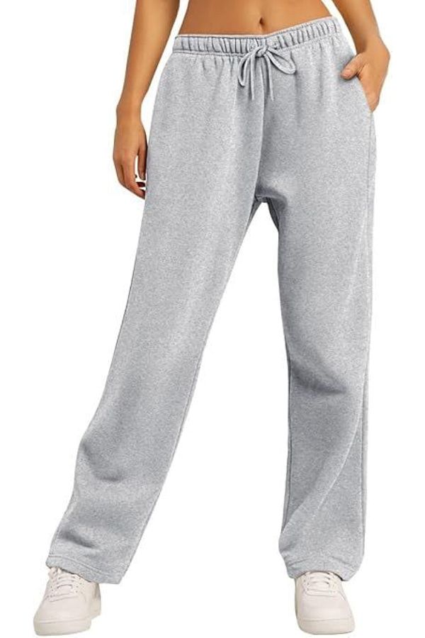 Straight leg jogging bottoms womens 2025