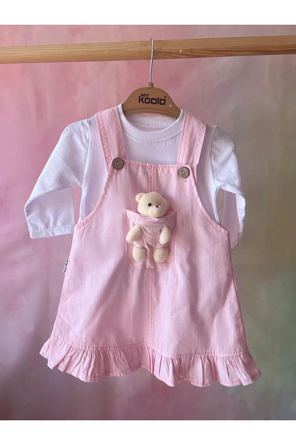 LisaLoom-Teddy Bear Dress 2 Piece Set 1