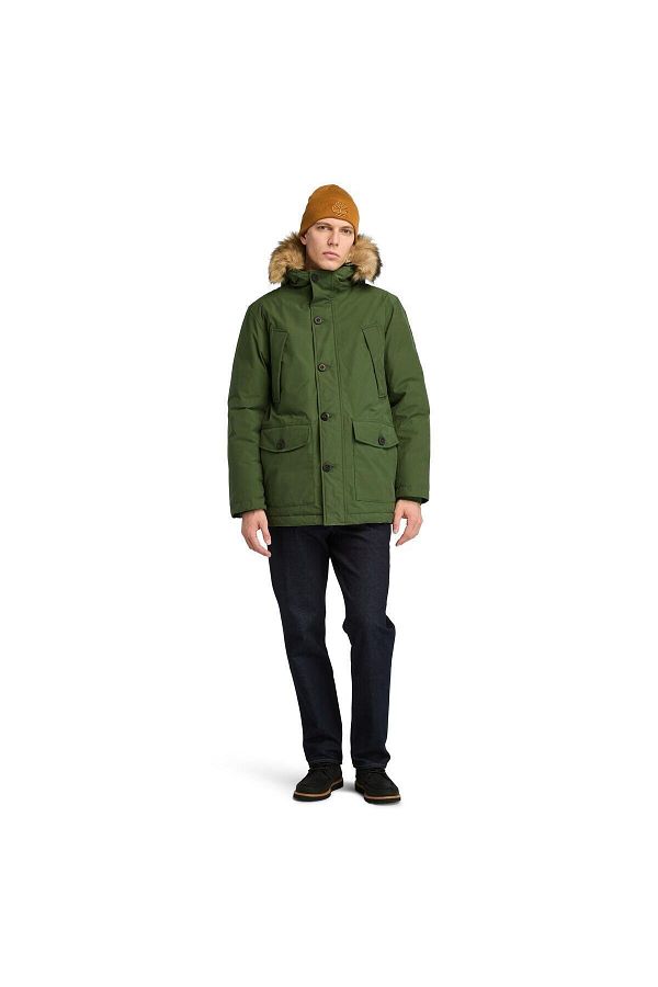Timberland Winter Jacket Black Parka Trendyol