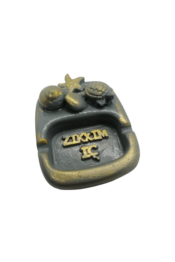 Atölye DNZ-Handmade Decorative Zıkkım Inner Humorous Ashtray 1