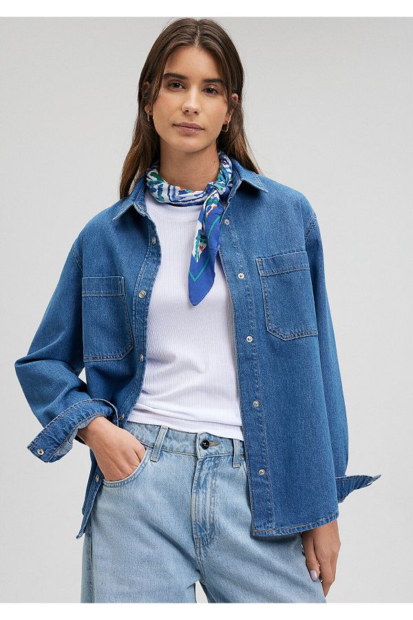 Mavi-1912237-70865 Modell Bedrucktes Bandana 1