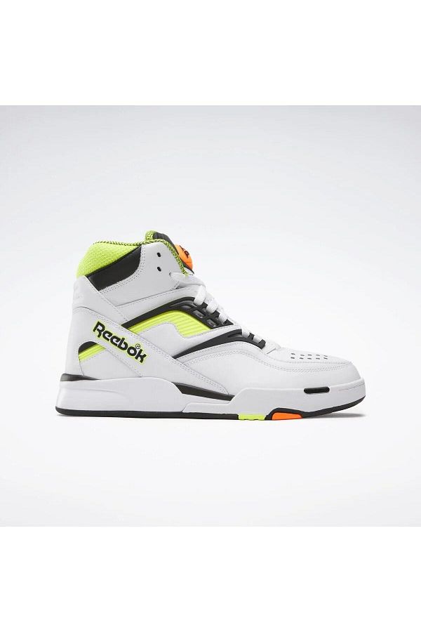 Reebok pump mens white hot sale