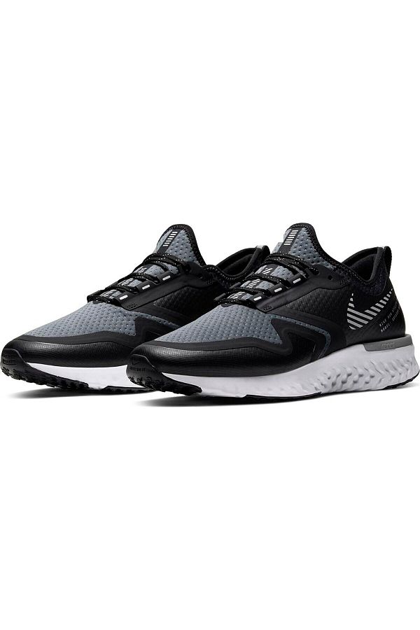 Nike Odyssey React 2 Shield Men s Black Running Shoes Bq1671 003 Trendyol