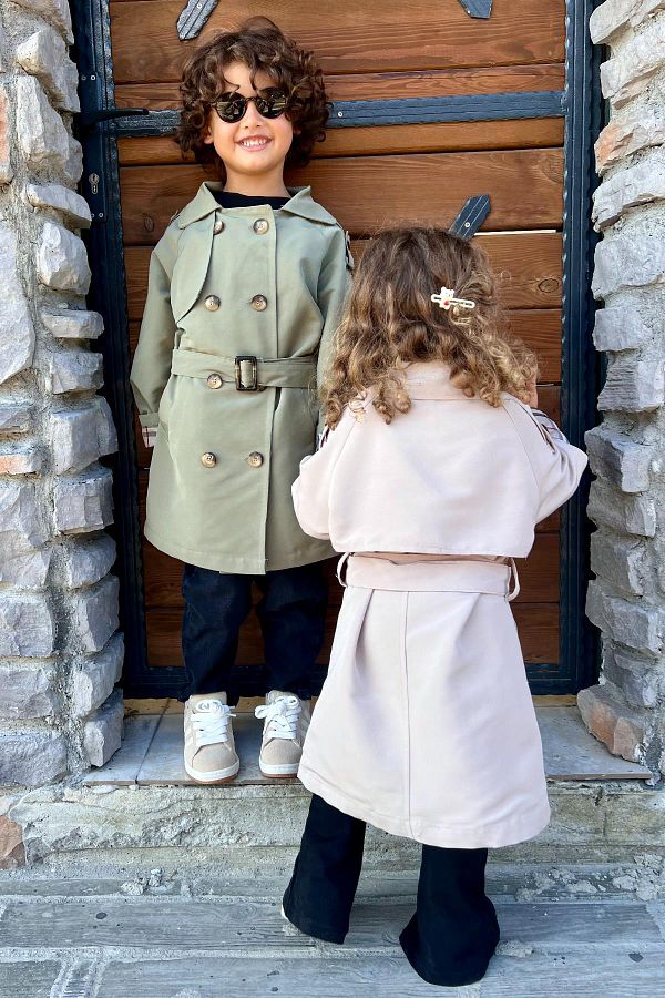 Children's trench coat cheap