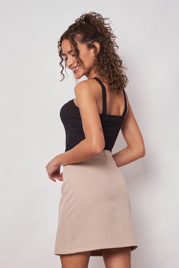 Mini pencil wrap skirt shop