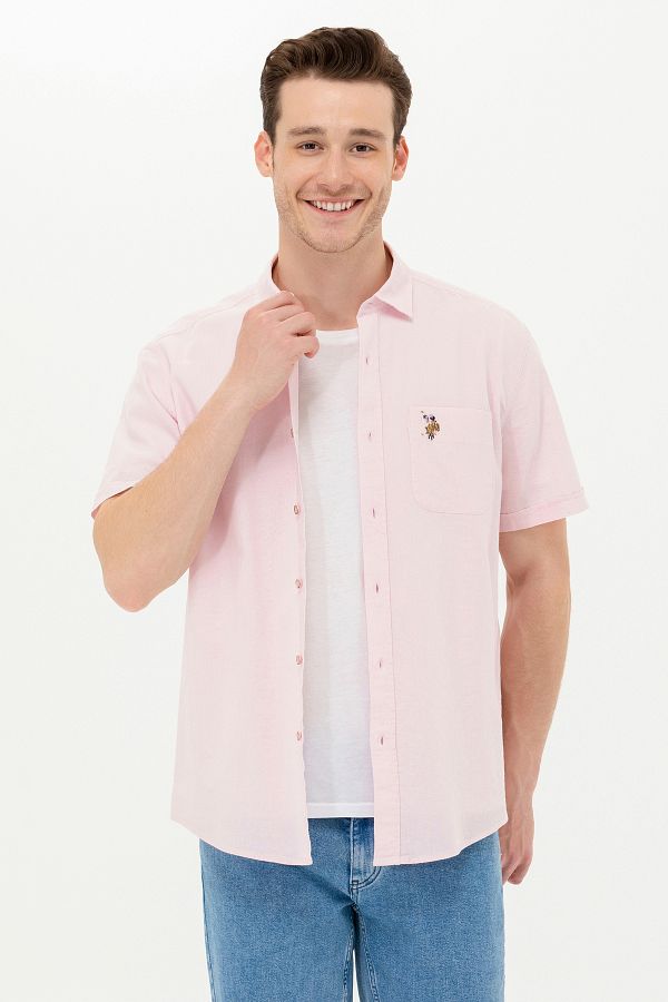U.S. Polo Assn.-Men's Magnolia Short Sleeve Shirt 50262957 -Vr211 1