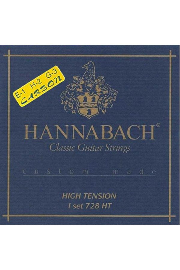 Hannabach-728htc Custom Made High Tension Classic Guitar String 1