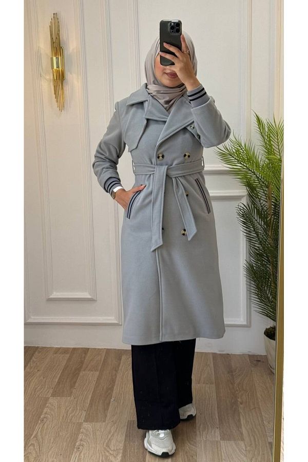 Snow trench coat on sale