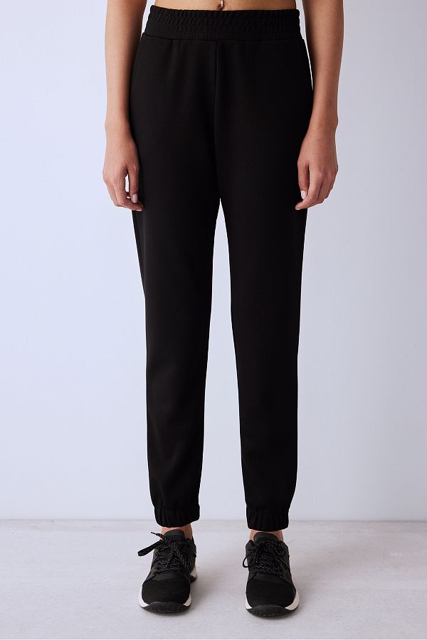 Penti Black Jogger Sweatpants Silky Feel Trendyol