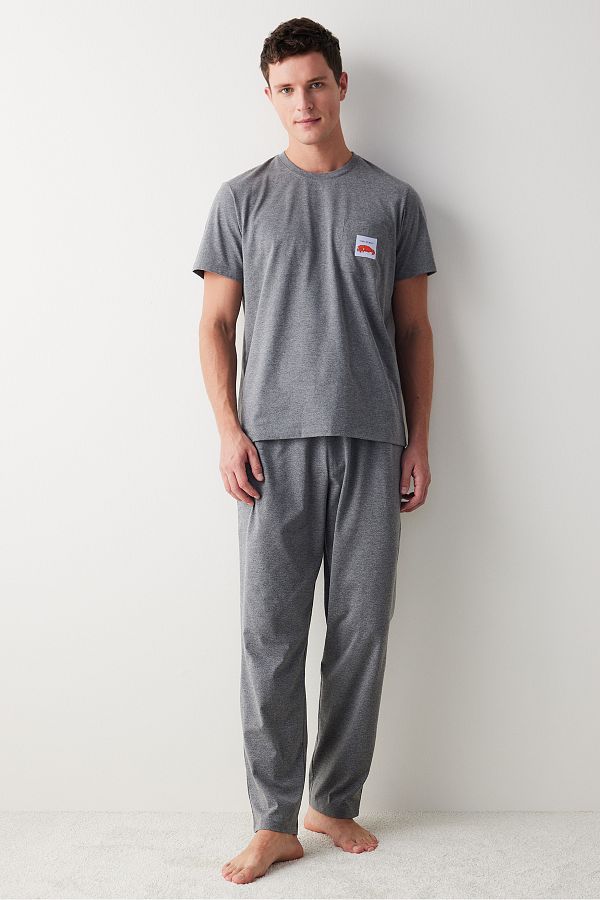 Penti-Fox Anthracite Pajama Set 1