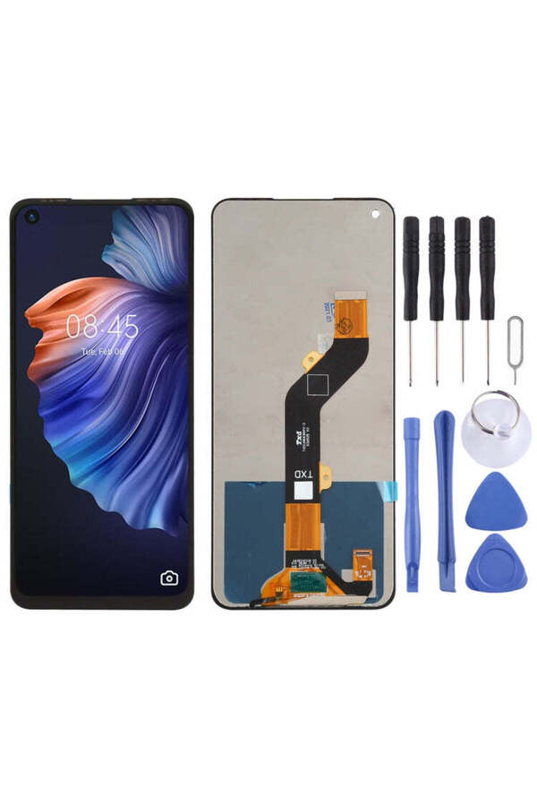 KAVUUN Bouton Alimentation + Volume Flexible OEM Pour Tecno Camon 17 CG6 / CG6j – Pièce Rechange Qualité