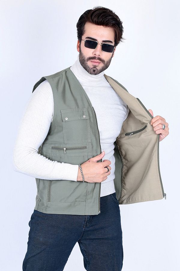 Summer multi pocket vest new arrivals