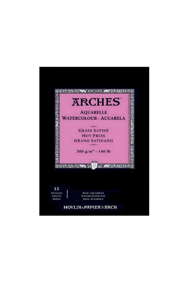 Arches-Watercolor Block Notebook - Plain Texture - 300grA3- 12 Yp 1