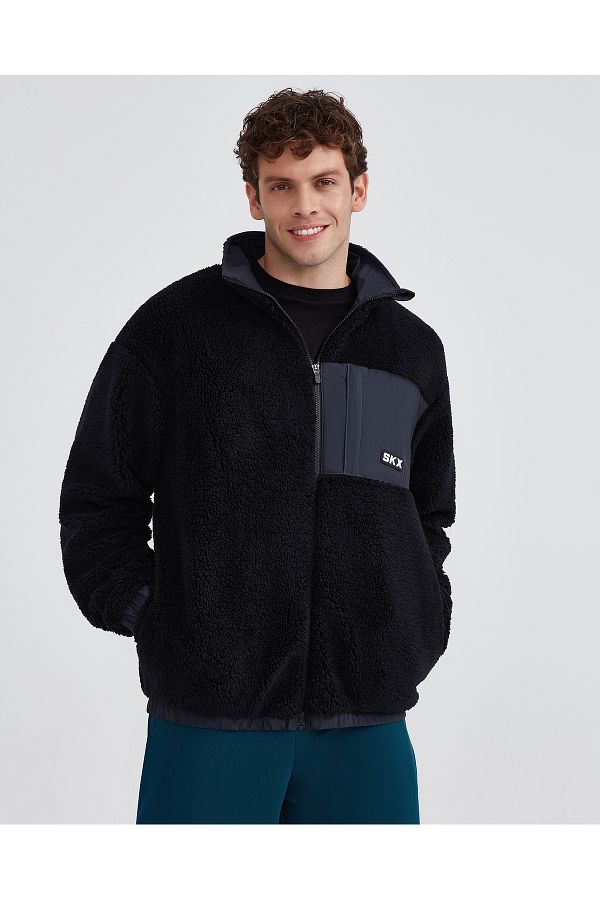 Skechers fleece jacket sales
