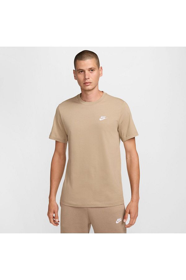 Nike T Shirt Khaki Regular fit Trendyol