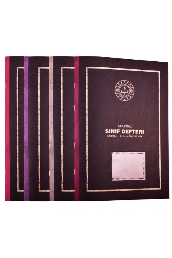 Gülpaş-Gülpaş Calendar Class Notebook 1 2 3 4 Pp. for ClassroomCover 25X35 1