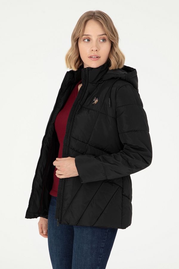 Polo black coat sales