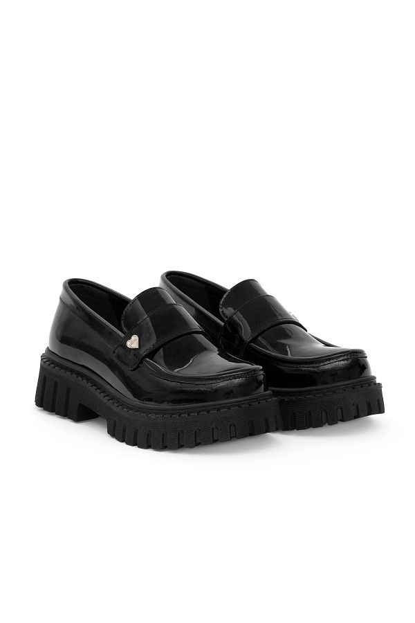 U.S. Polo Assn.-Girl's Black Loafer 50295128 -Vr046 1