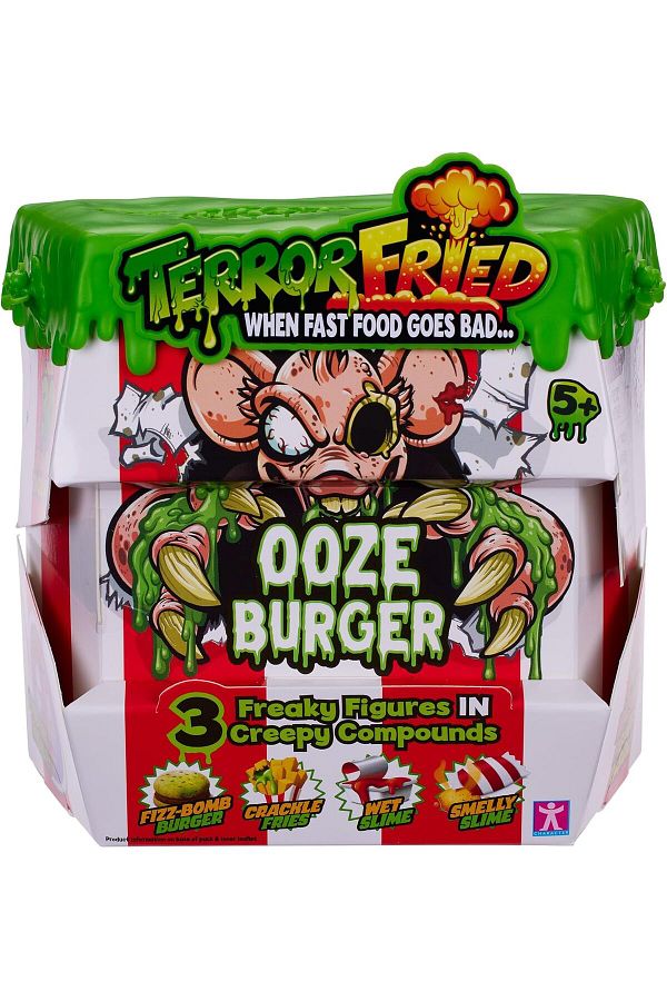 Terror Fried-Ooze Burger, When Fast Food Goes Bad, Gross collectables with Slime, Boys Aged 4+ 1