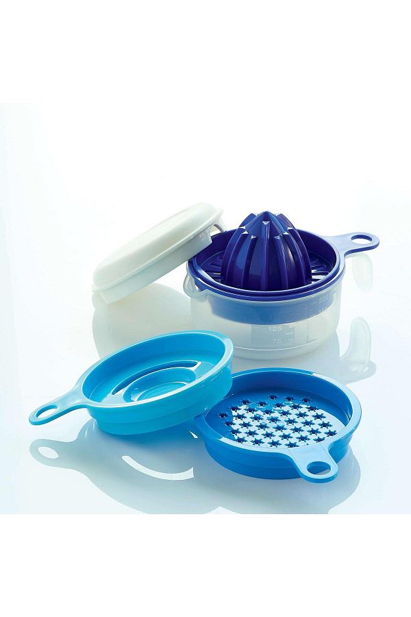 Tupperware-أدوات المطبخ الزرقاء متعددة الأغراض 1