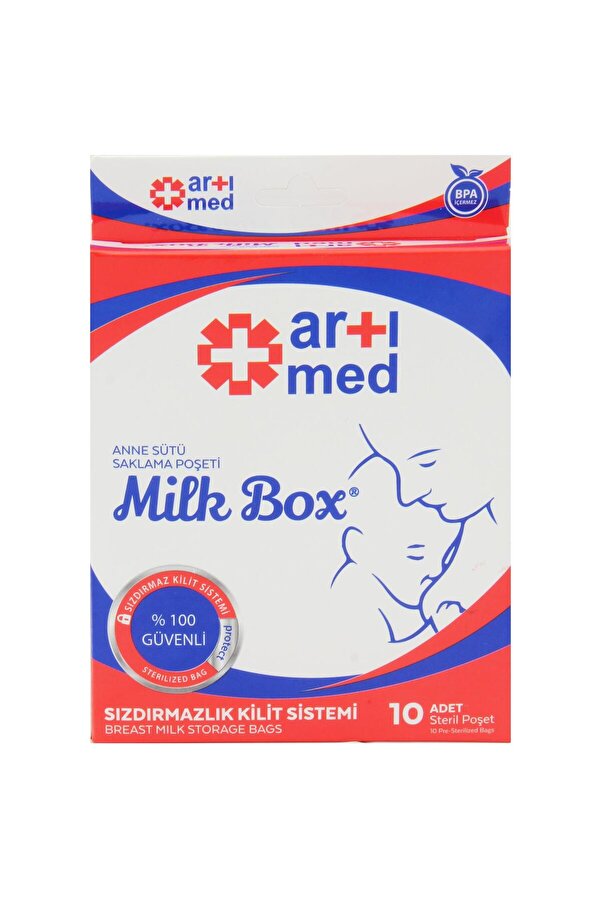ARTİMED Anne Sütü Saklama Poşeti 10 lu