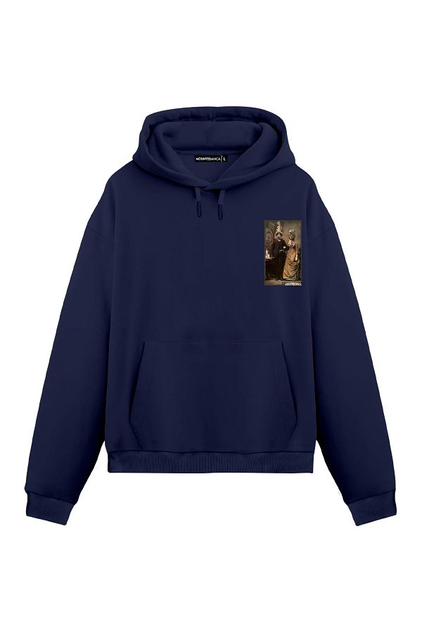 Mounte Bianca-Unisex Signor Sposato - Hanorac obișnuit 1