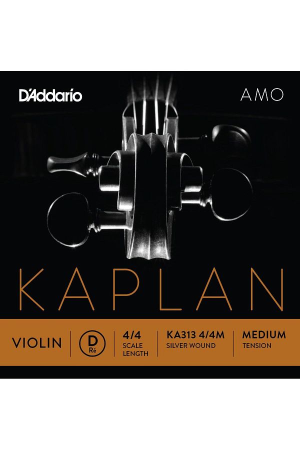 Daddario-Ka313 Violin - Single String, Tiger Amo, 4/4 Scale Length (D-RE) 1