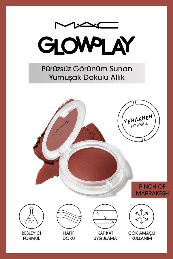 M.A.C-Lightweight Soft Textured Blush with a Smooth Appearance - Pinch of Marrakesh Passi.3530 1