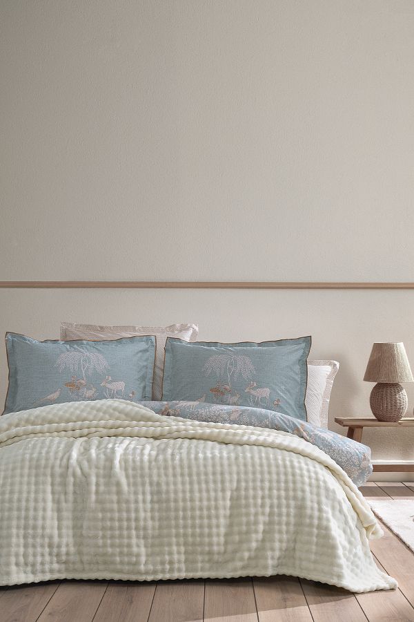 Yataş-Blera Wellsoft Single Blanket - Champagne 1