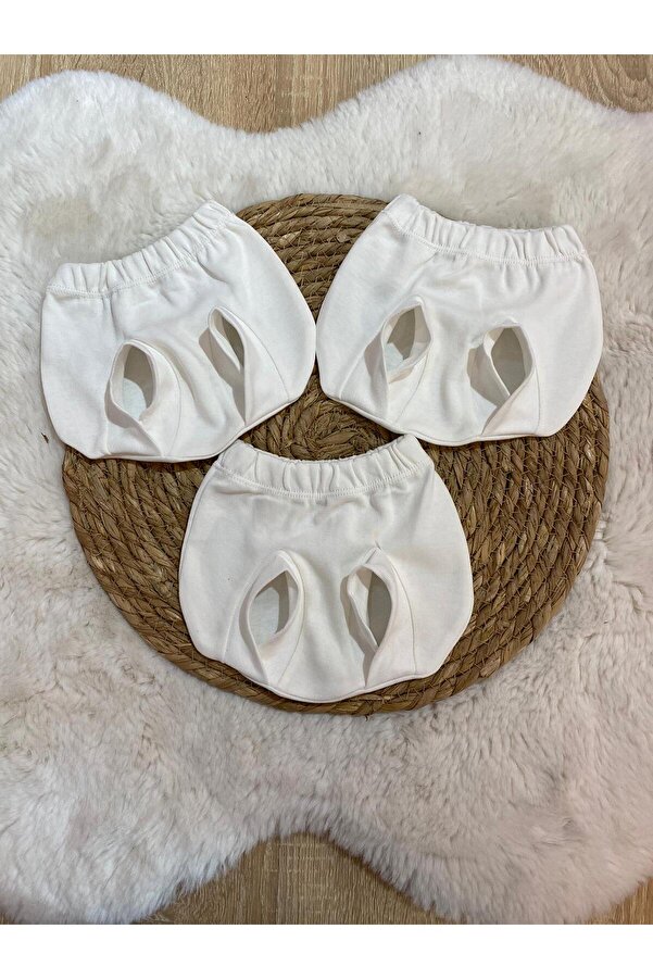 FEKRA BABY bebek lastikli pamuklu külot 3lü set